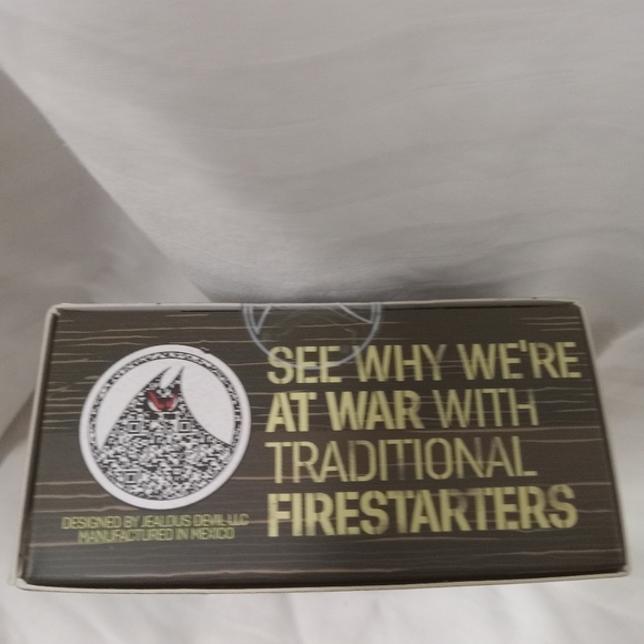 2- Boxes (16) Jealous Devil Boom Firestarter  Barbeque 100 % Natural Organic - Picture 5 of 8